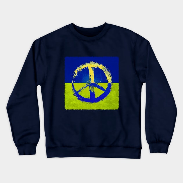 Peace 4 Ukraine Crewneck Sweatshirt by marengo